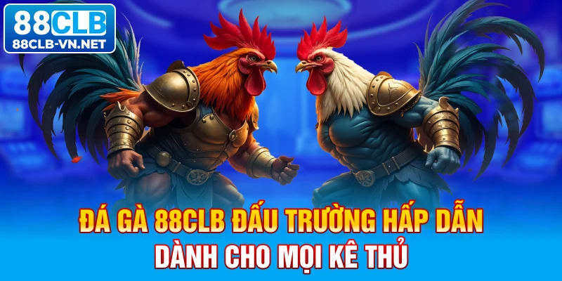 Đá gà 88CLB: đấu trường hấp dẫn dành cho mọi kê thủ